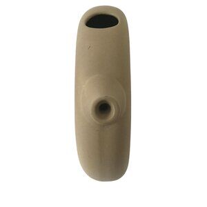 Vintage HARTSTONE USA Sculptural Donut Vase 11” Studio Pottery Signed MCM